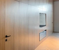 Proiect finalizat - panou decorativ și uși cu toc ascuns Filomuro de la Nani în Chișinău